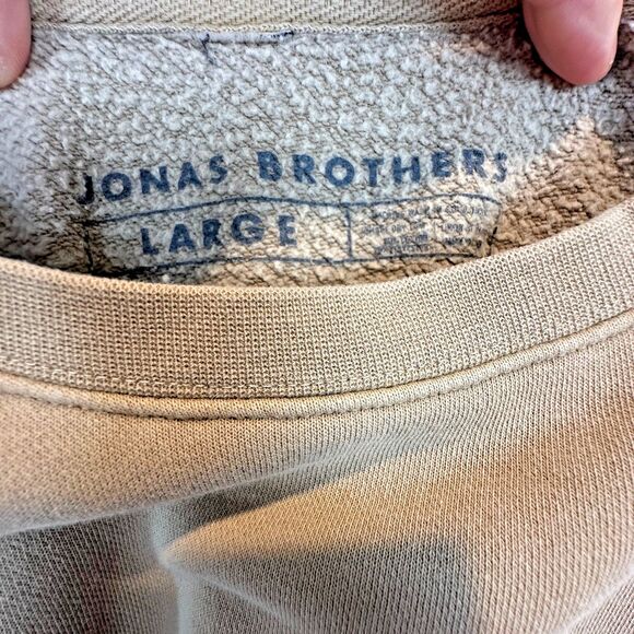 Jonas Brothers Indy Crew Neck Offical Tour Sweatshirt Unisex Large 2023 - Picture 3 of 5